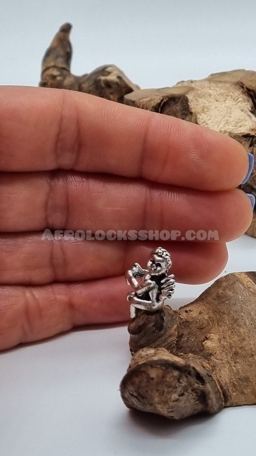 Bijou porte-bonheur pour microlocks sisterlocks tresses