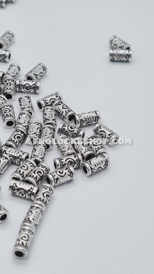 100 x perles spéciales petites locks et braids