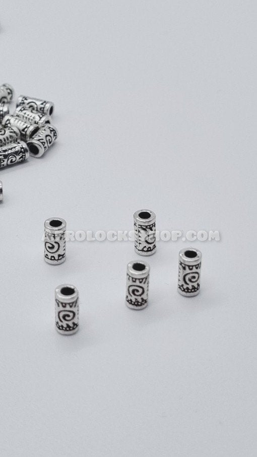 100 x perles spéciales petites locks et braids