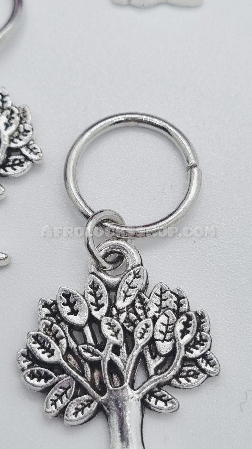 Ensemble de 5 bijoux breloques arbre de vie pour cheveux tresses locks