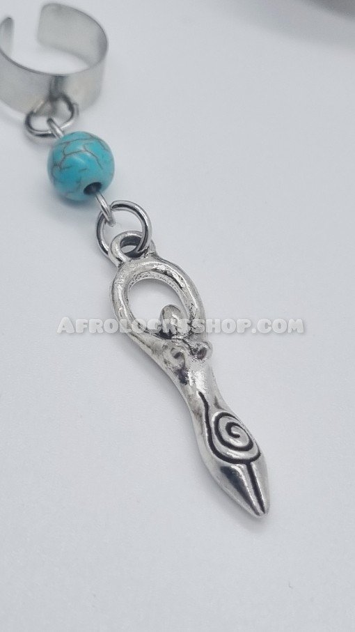 Bijou cheveux locks Artemis femme déesse de la fertilité porte-bonheur