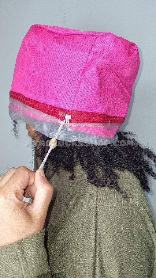 Bonnet casque auto chauffant pour soins capillaires et hydratation