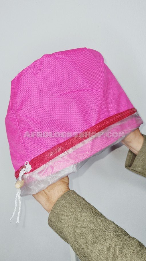 Bonnet casque auto chauffant pour soins capillaires et hydratation