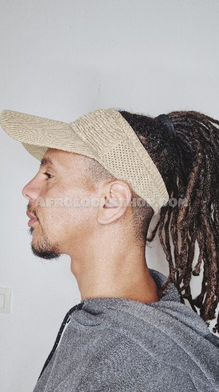 Casquette à dos ouvert visière quilted visor accessoire de plage unisexe-SQ7567854