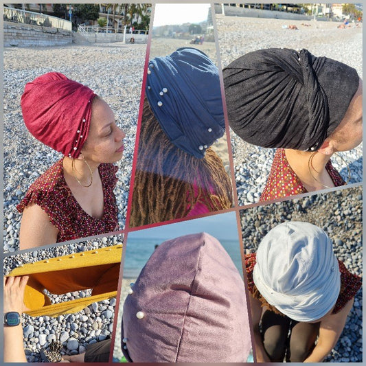 Turban velours cheveux petit et gros volume-SQ1327794