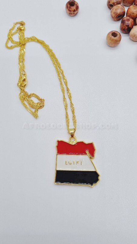 Bijou fantaisie chaîne et pendentif du pays de ton choix-SQ8231364