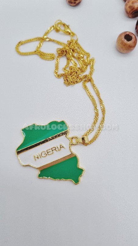 Bijou fantaisie chaîne et pendentif du pays de ton choix-SQ8231364