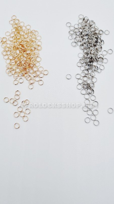 200 x bagues anneaux décoration microlocks microbraids-SQ2471374