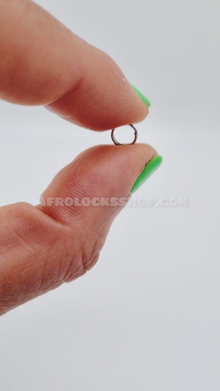 200 x bagues anneaux décoration microlocks microbraids-SQ2471374