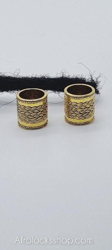 Lot de 2 grosses perles bijoux