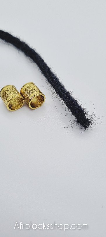 Lot de 2 grosses perles bijoux