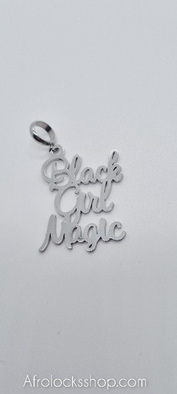 Charm décoration black girl magic