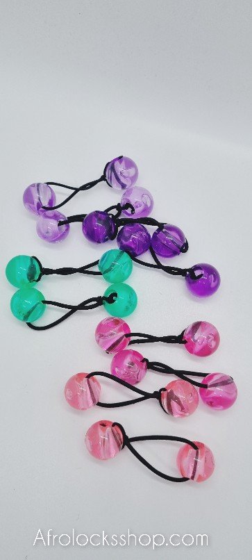 Lot d'élastiques boule gogo pour petite fille-SQ1769602