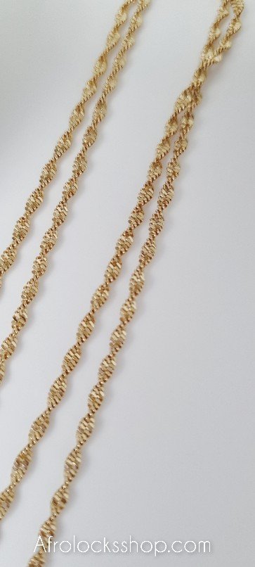 Chaîne et pendentif Gambie acier inoxydable