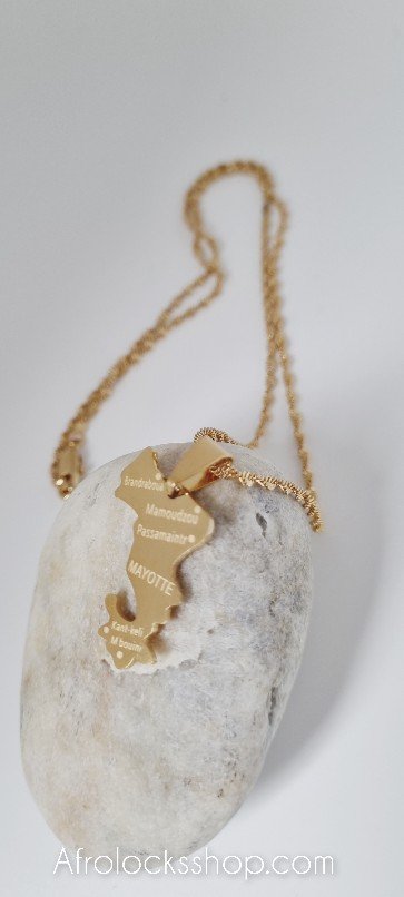 Bijoux Mayotte en acier inoxydable doré et argenté-SQ9392053