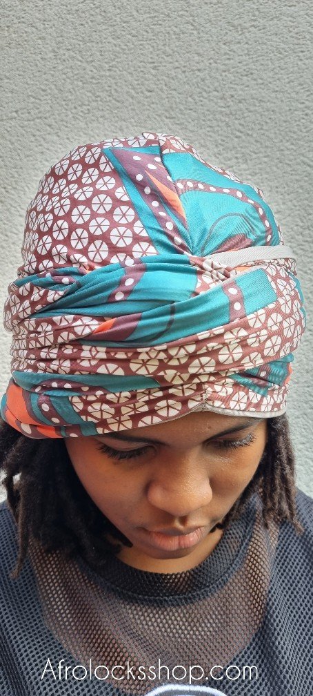 Turban réversible facile à nouer