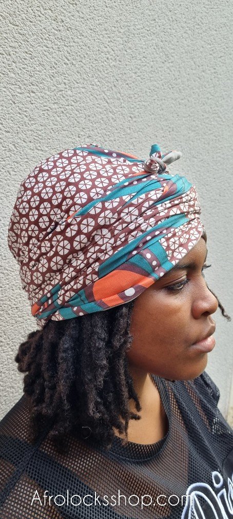 Turban réversible facile à nouer