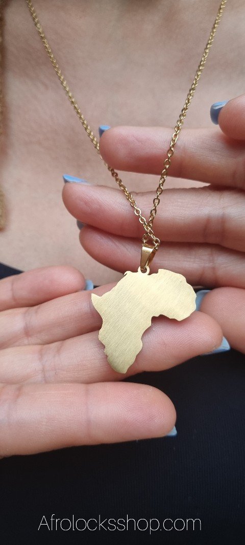 Collier Afrique drapeau Cameroun