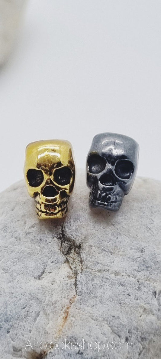 Lot de 20 perles skull crâne de pirate-SQ2205077