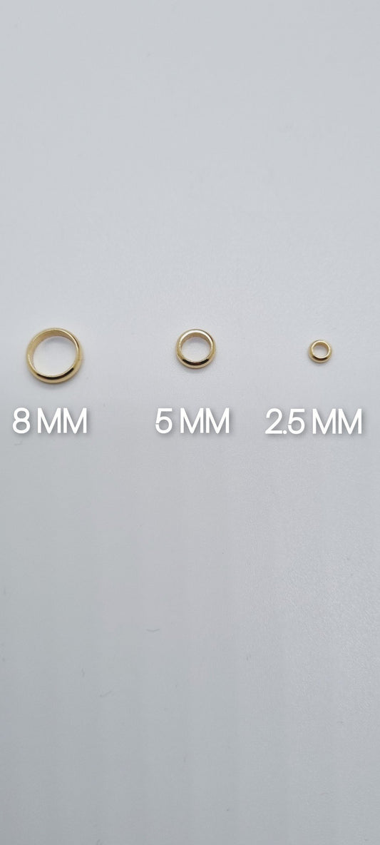 20 x bijoux bagues plaqué or pour locks-SQ6520059