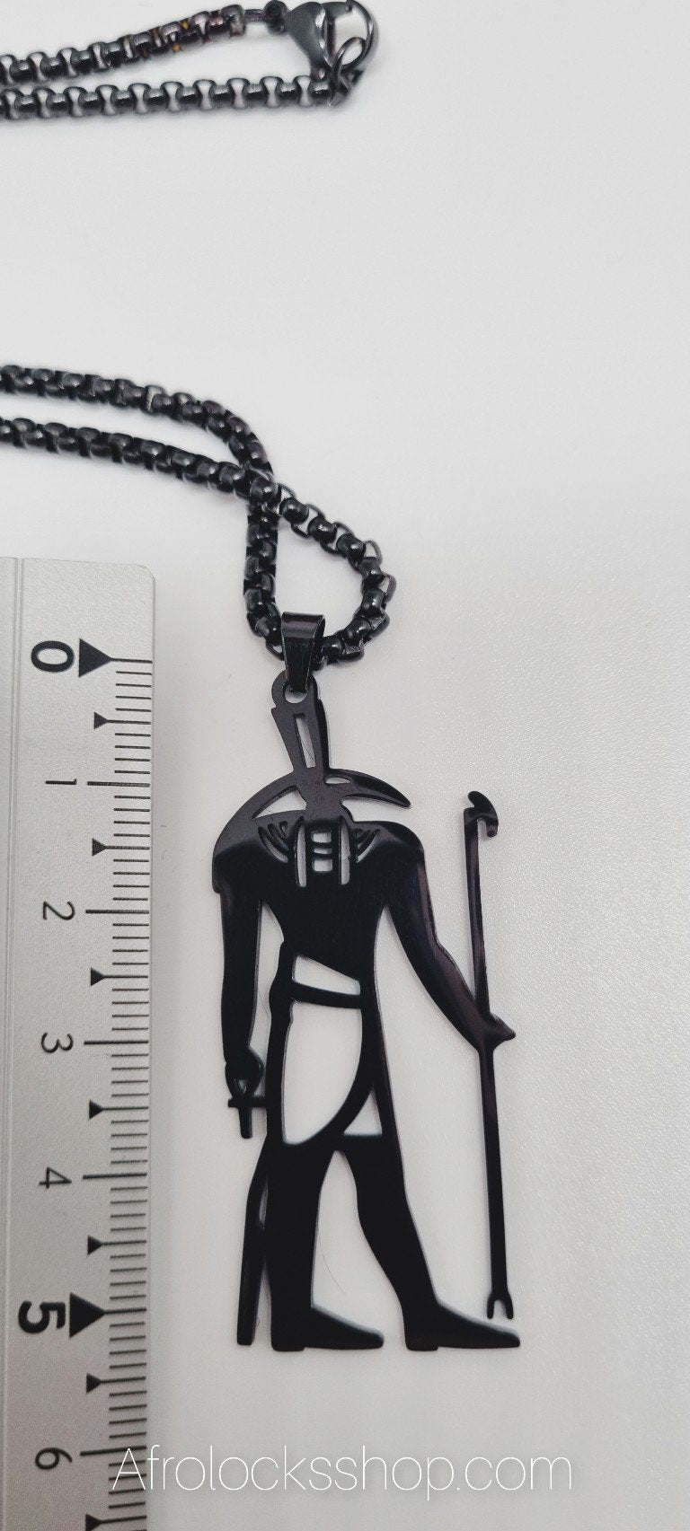 Chaîne dieu de la connaissance Toth tête d'Ibis