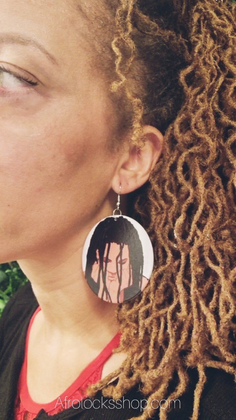 Boucles d'oreilles locksée