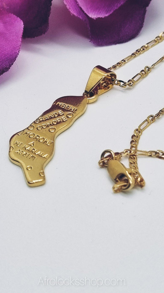 Chaîne et pendentif Comores