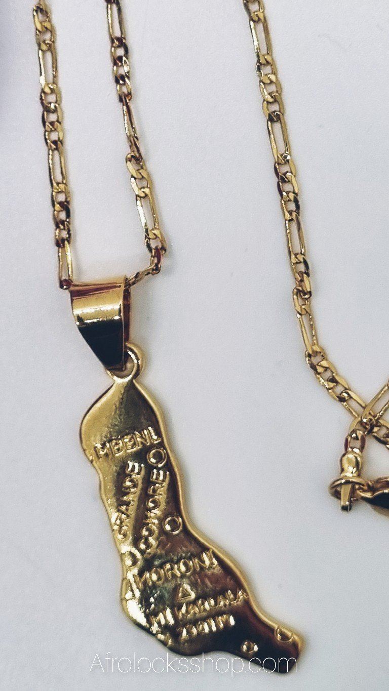 Chaîne et pendentif Comores