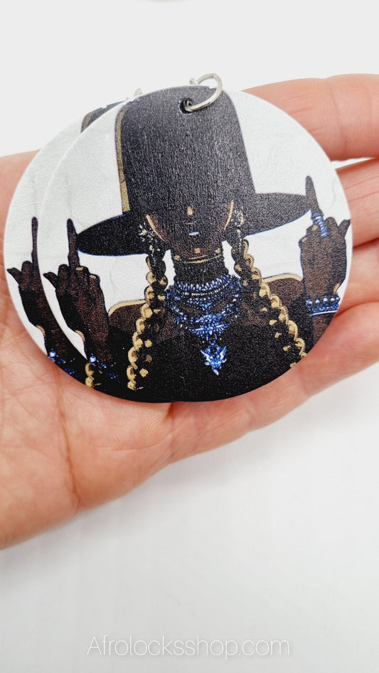 Boucles d'oreilles F*** You-SQ9747098