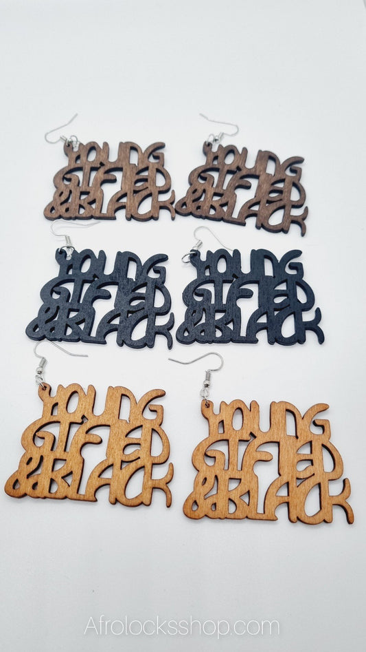 Boucles d'oreilles Young Gifted & Black-SQ3277919