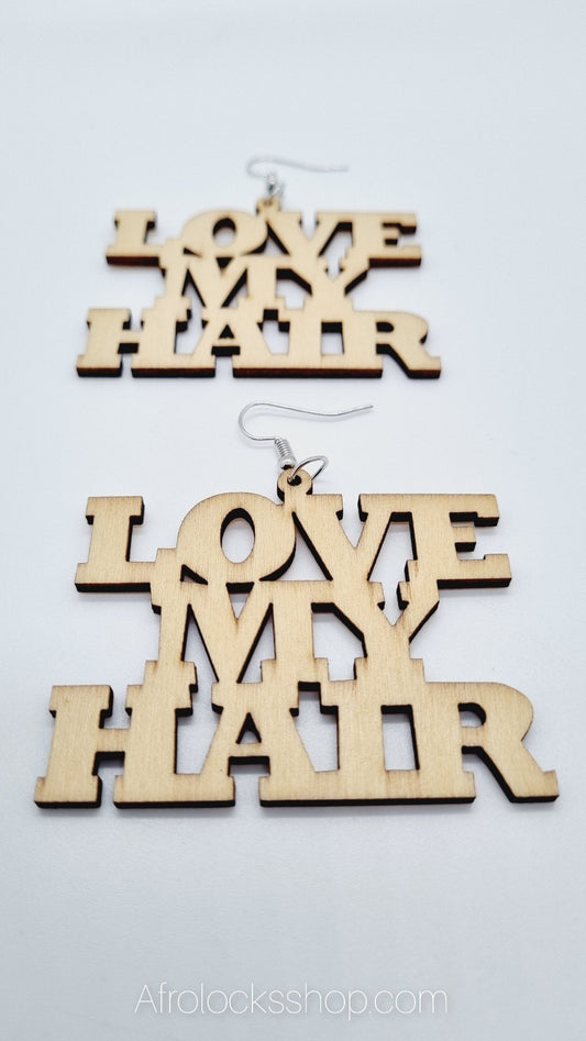 Boucles d'oreilles love my hair