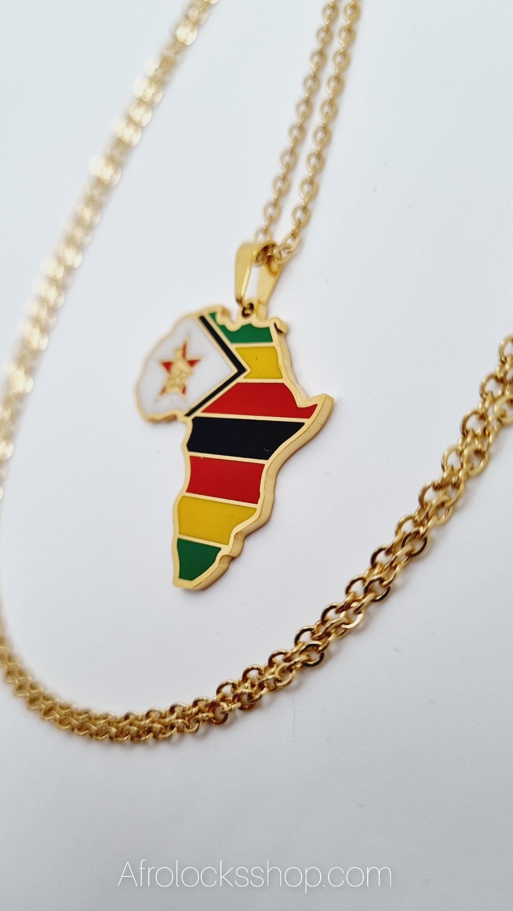 Chaîne pendentif Zimbabwe