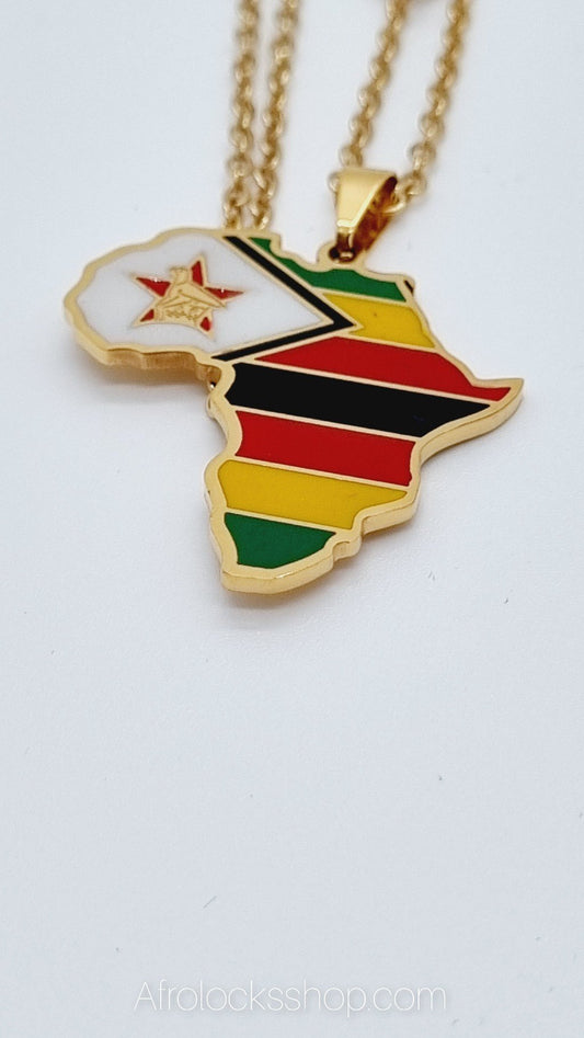 Chaîne pendentif Zimbabwe