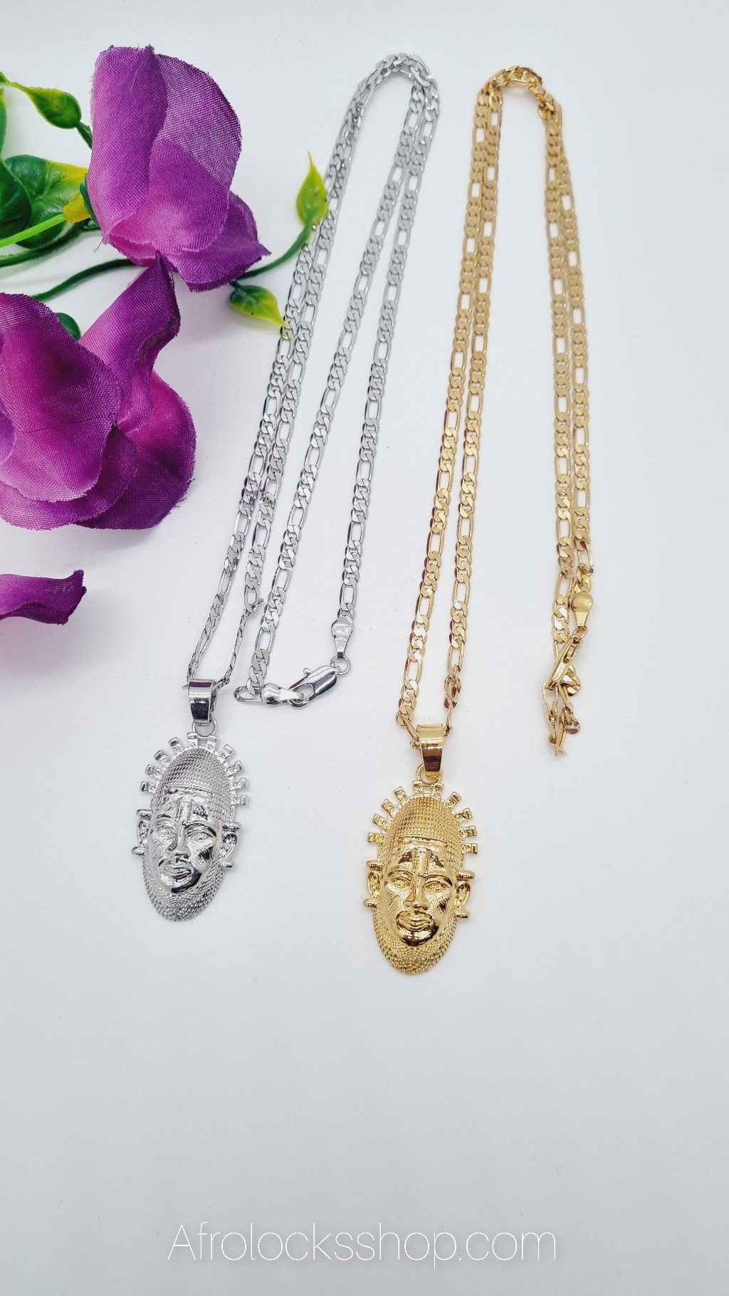 Bijou chaîne couleur or reine africaine Idia-SQ7551452