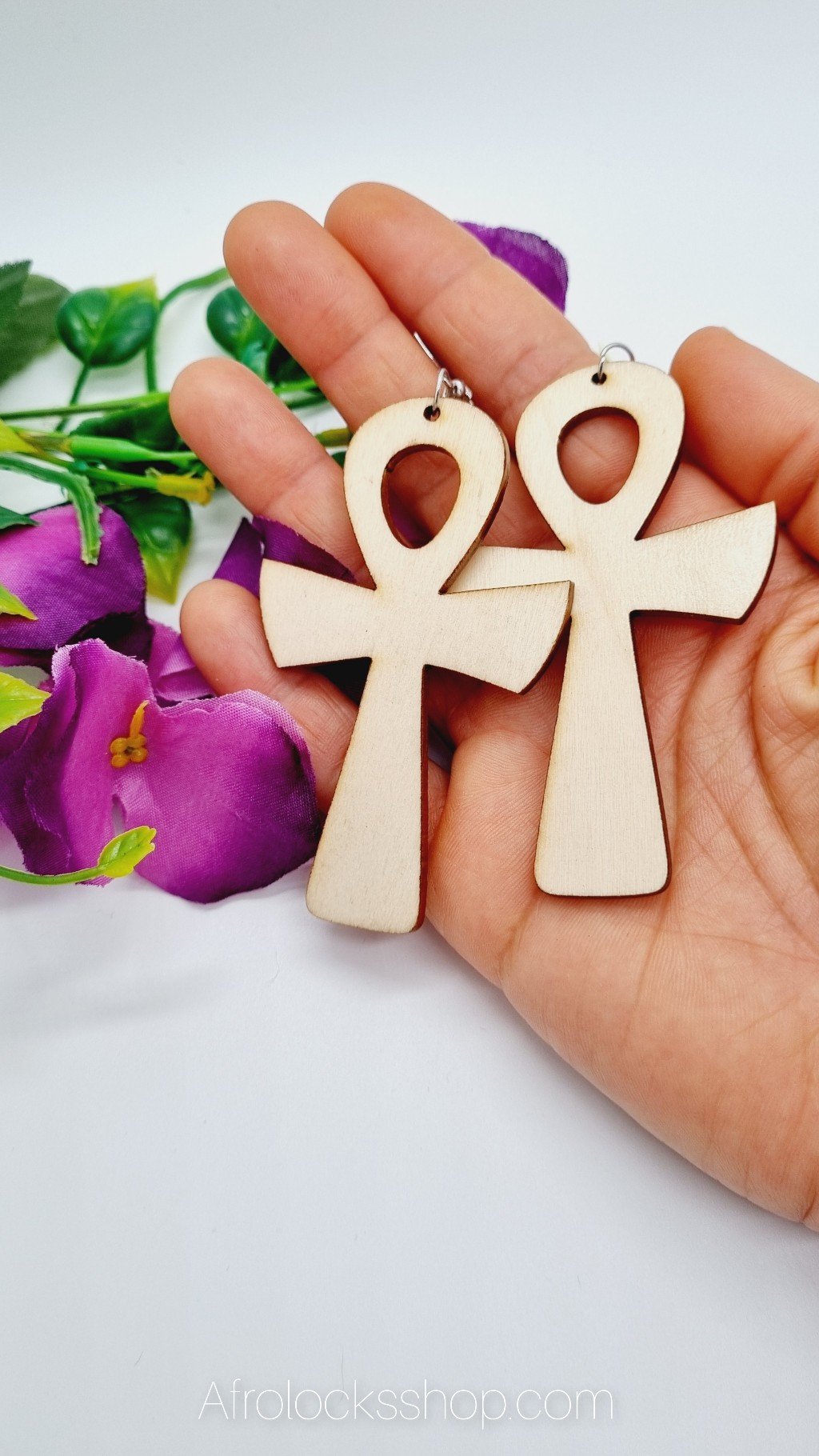 Boucles d'oreilles Ankh