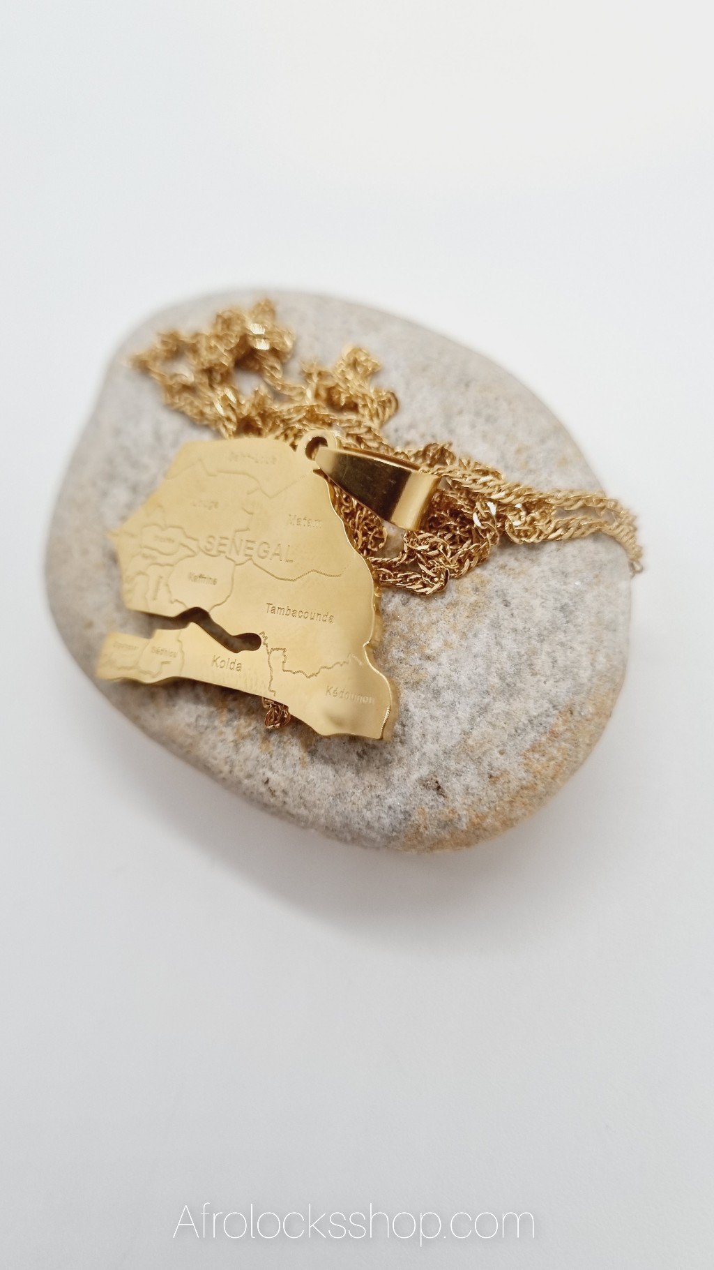 Chaîne Sénégal plaqué or 4 modèles-SQ6051528