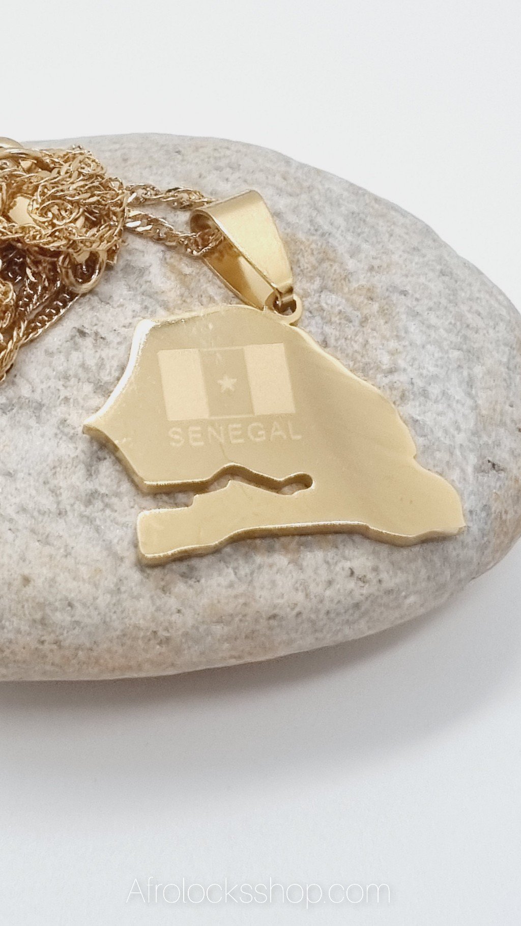 Chaîne Sénégal plaqué or 4 modèles-SQ6051528