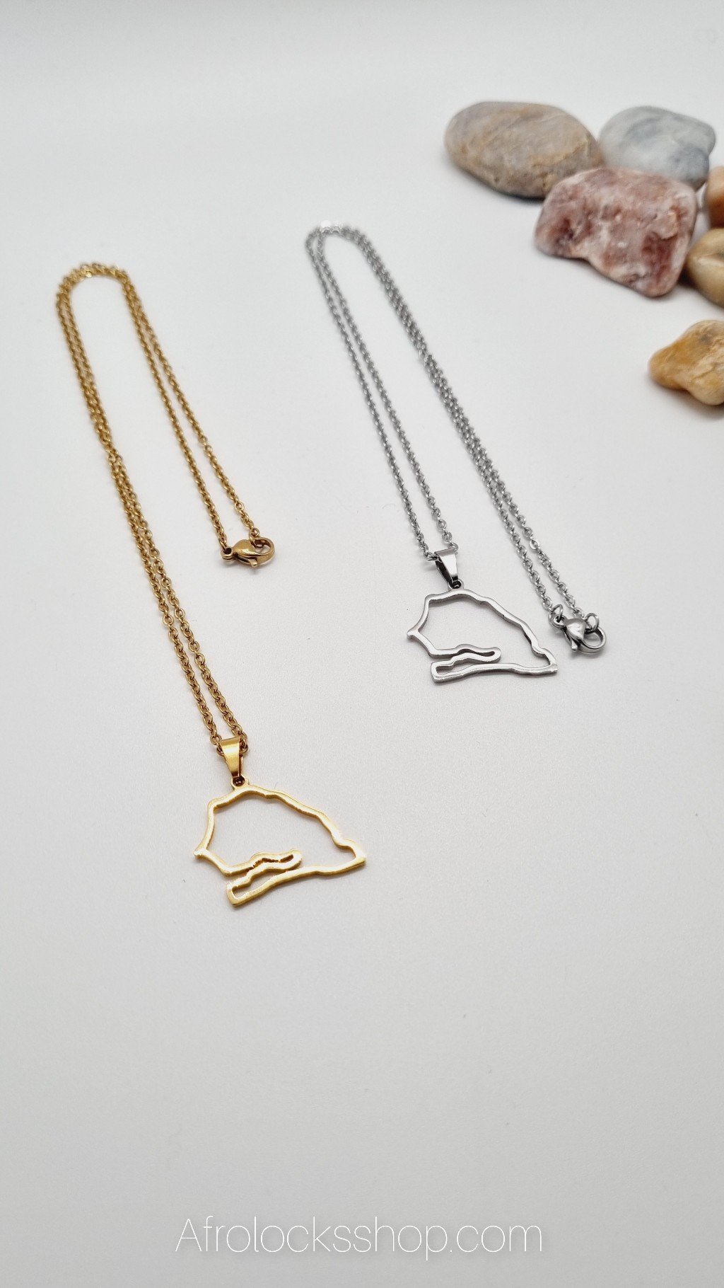 Chaîne Sénégal plaqué or 4 modèles-SQ6051528