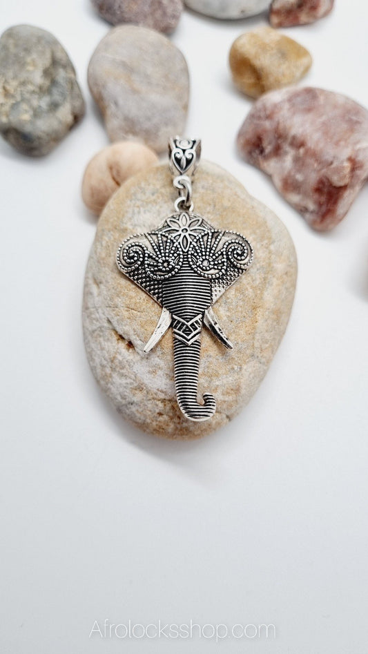 Bijou éléphant microlocks dreadlocks tresses