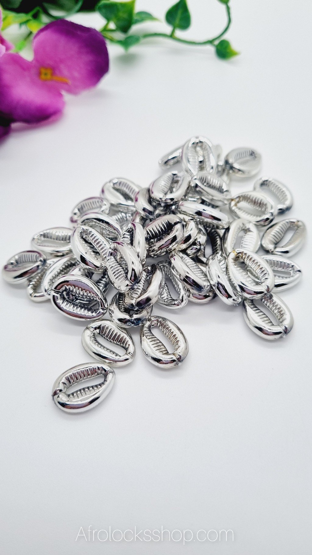 Coquillages cauris fantaisie couleur or ou argent-SQ5082523