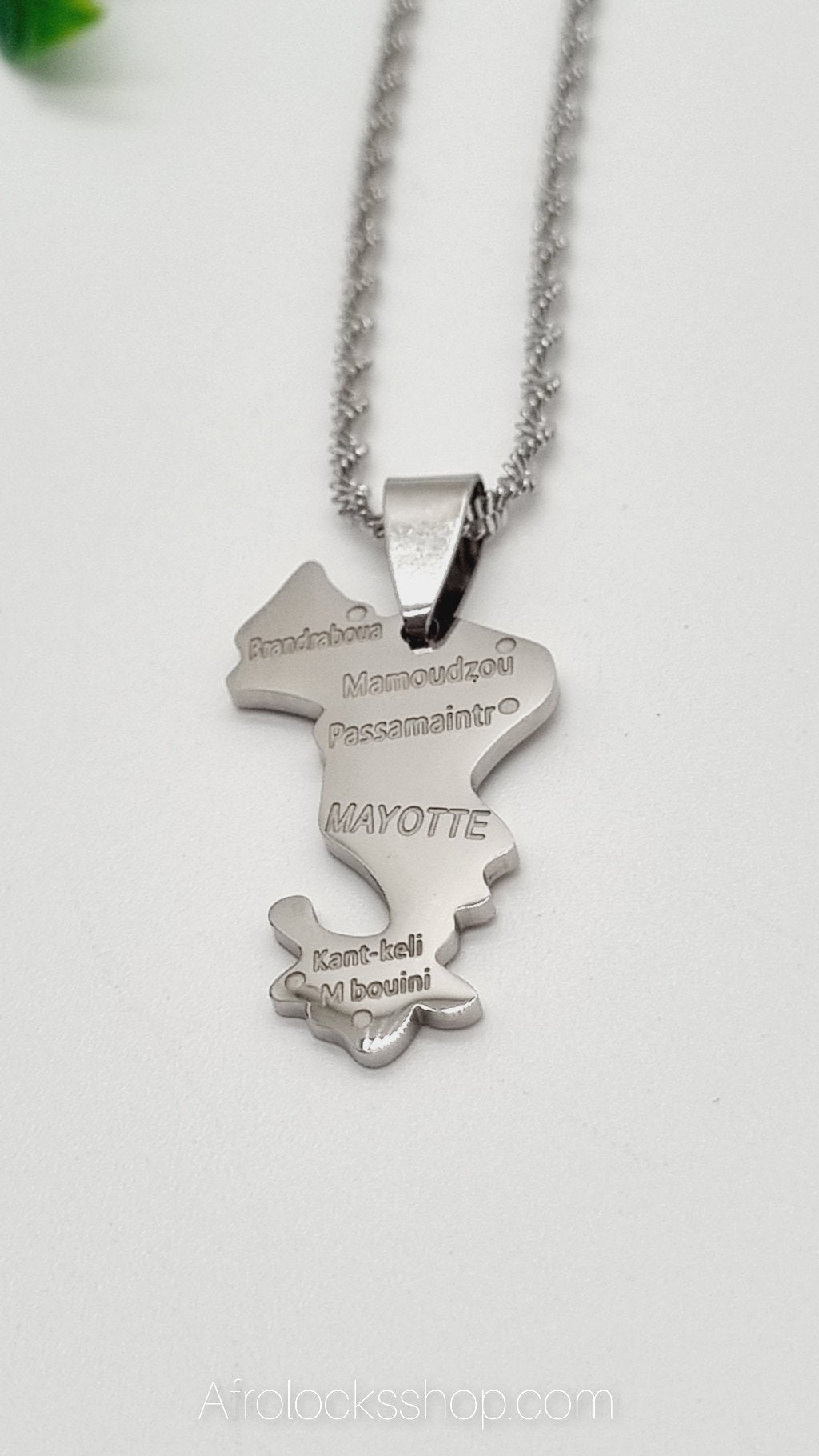 Bijoux Mayotte en acier inoxydable doré et argenté-SQ9392053