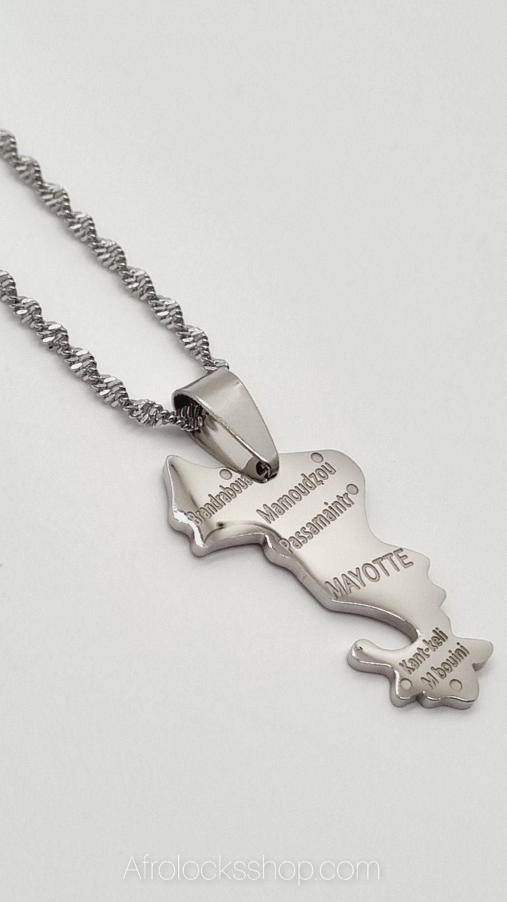 Bijoux Mayotte en acier inoxydable doré et argenté-SQ9392053