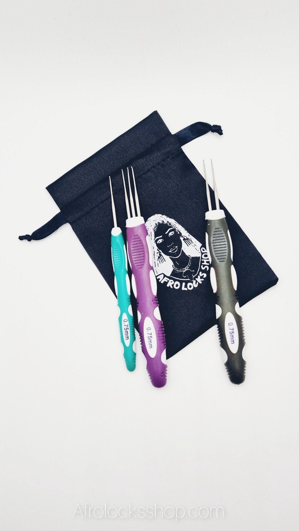 Lot de 3 crochets 0.75 MM