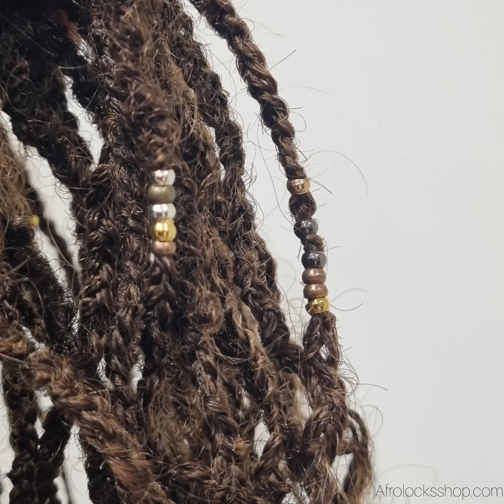 Lot-500-perles-metal-microlocks-2 - Afro Locks Shop