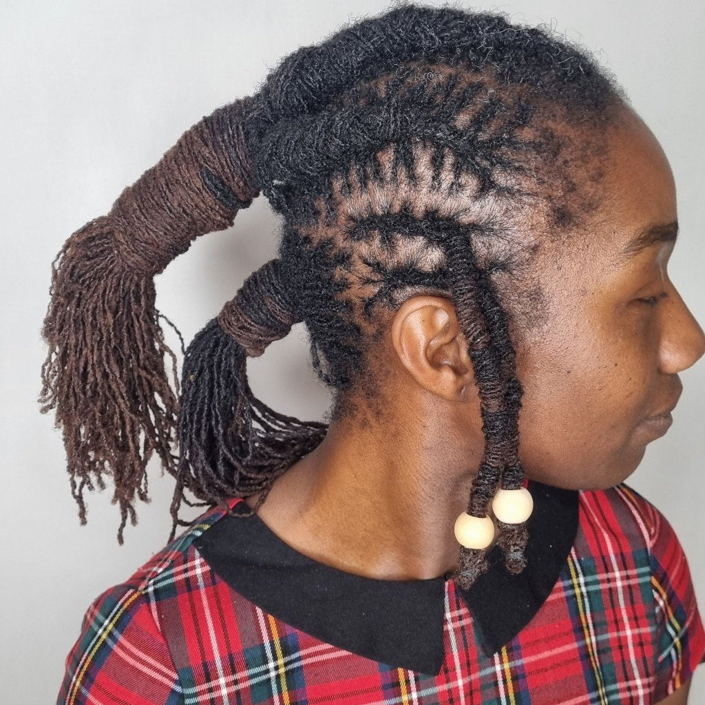 Lot de 50 grosses perles en bois naturel