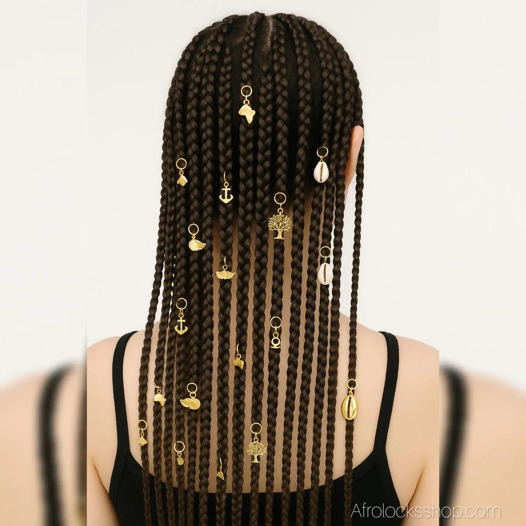 Lot_50_x_anneaux_bijoux_cheveux_dores_1 - Afro Locks Shop