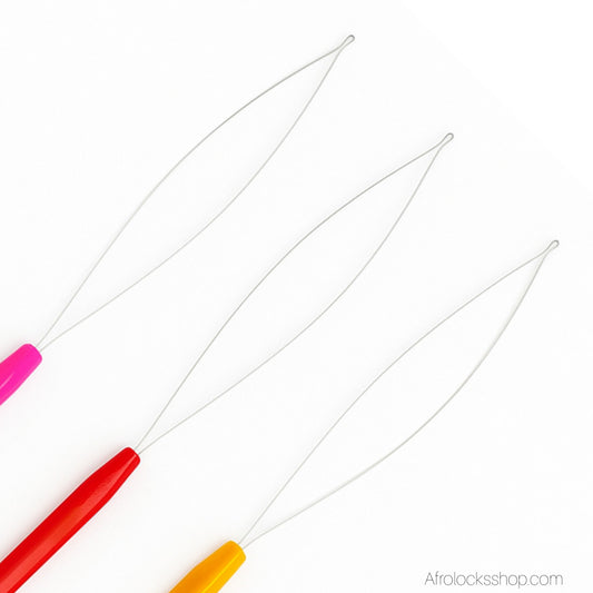 Passe-perles pour locks et tresses – Enfileur de perles 23 cm