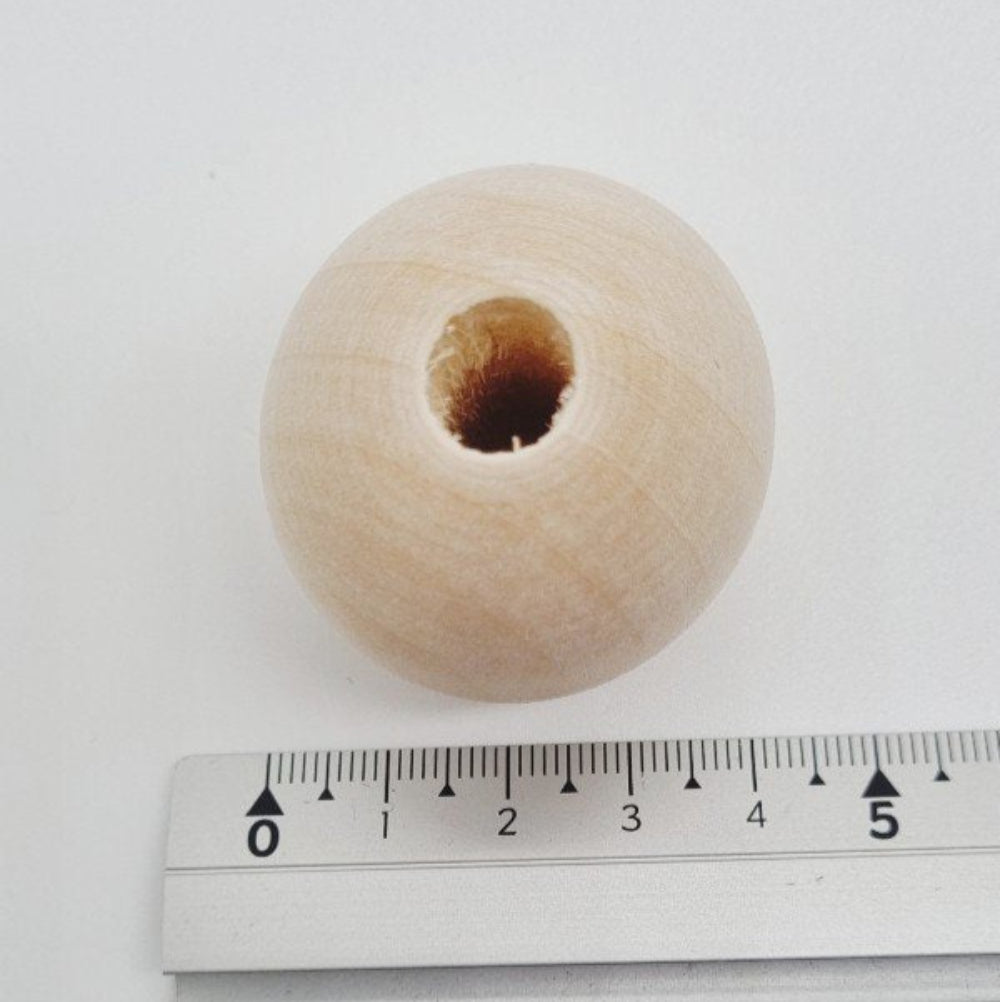 Perle en bois géante hippie dreads