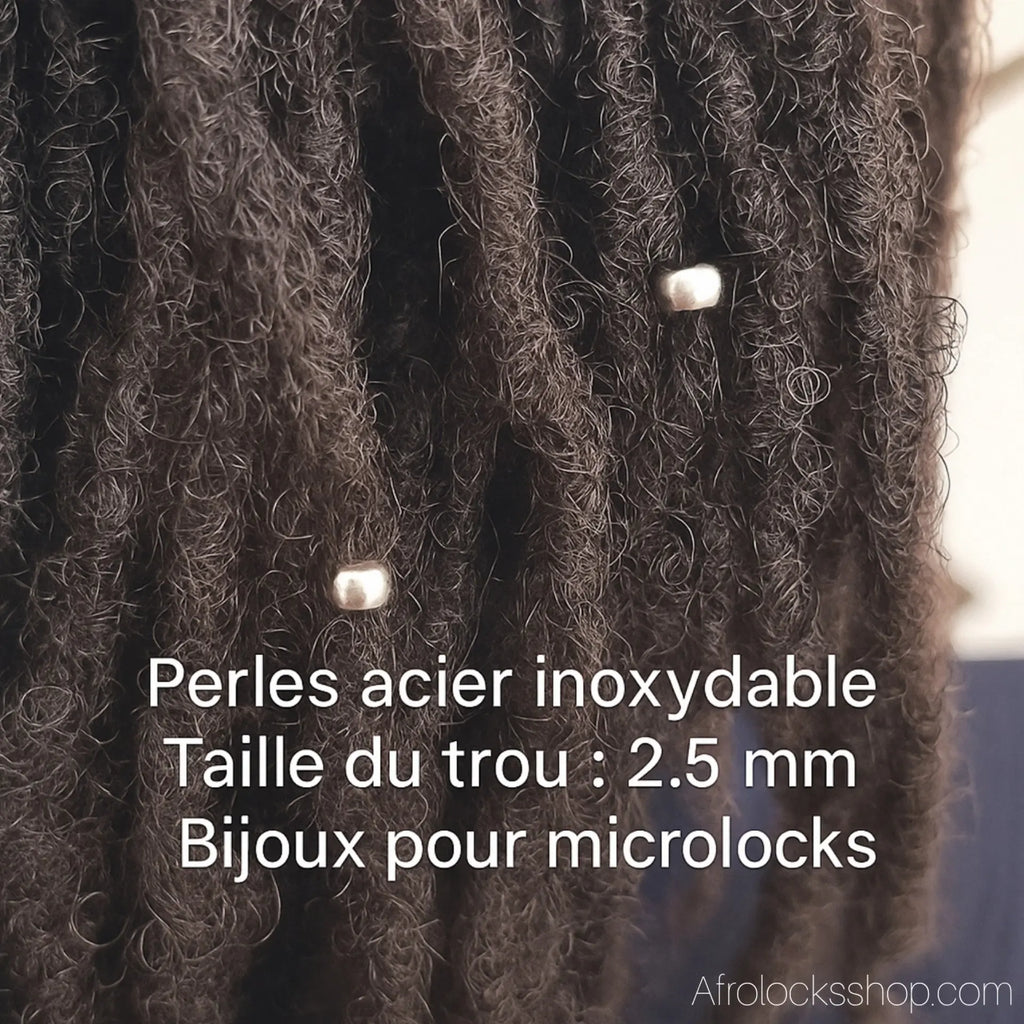 Perles-argentees-microlocs-locks-2 - Afro Locks Shop