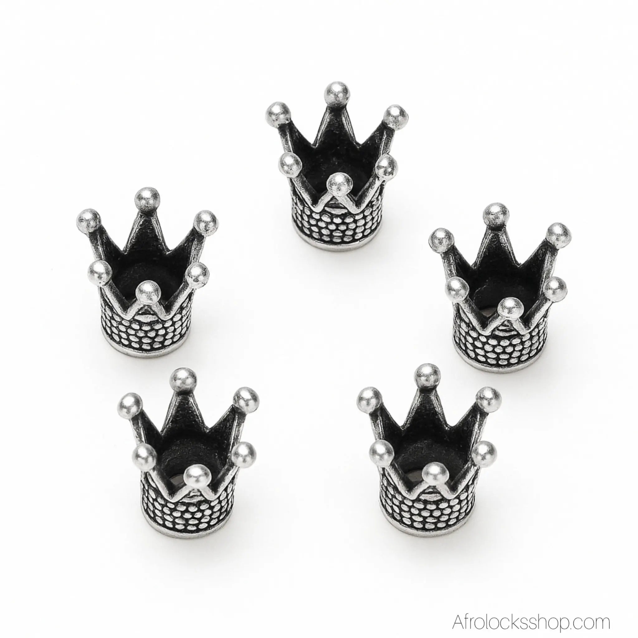 Perles_couronnes_dore_argente_microlocks_3 - Afro Locks Shop